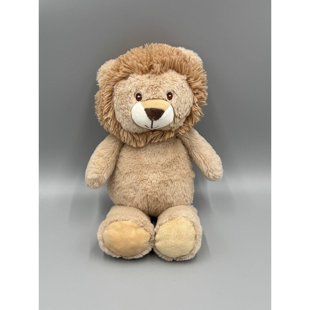 Kellytoy Lion Rattle Plush Brown 11 Inch Stuffed Animal Toy